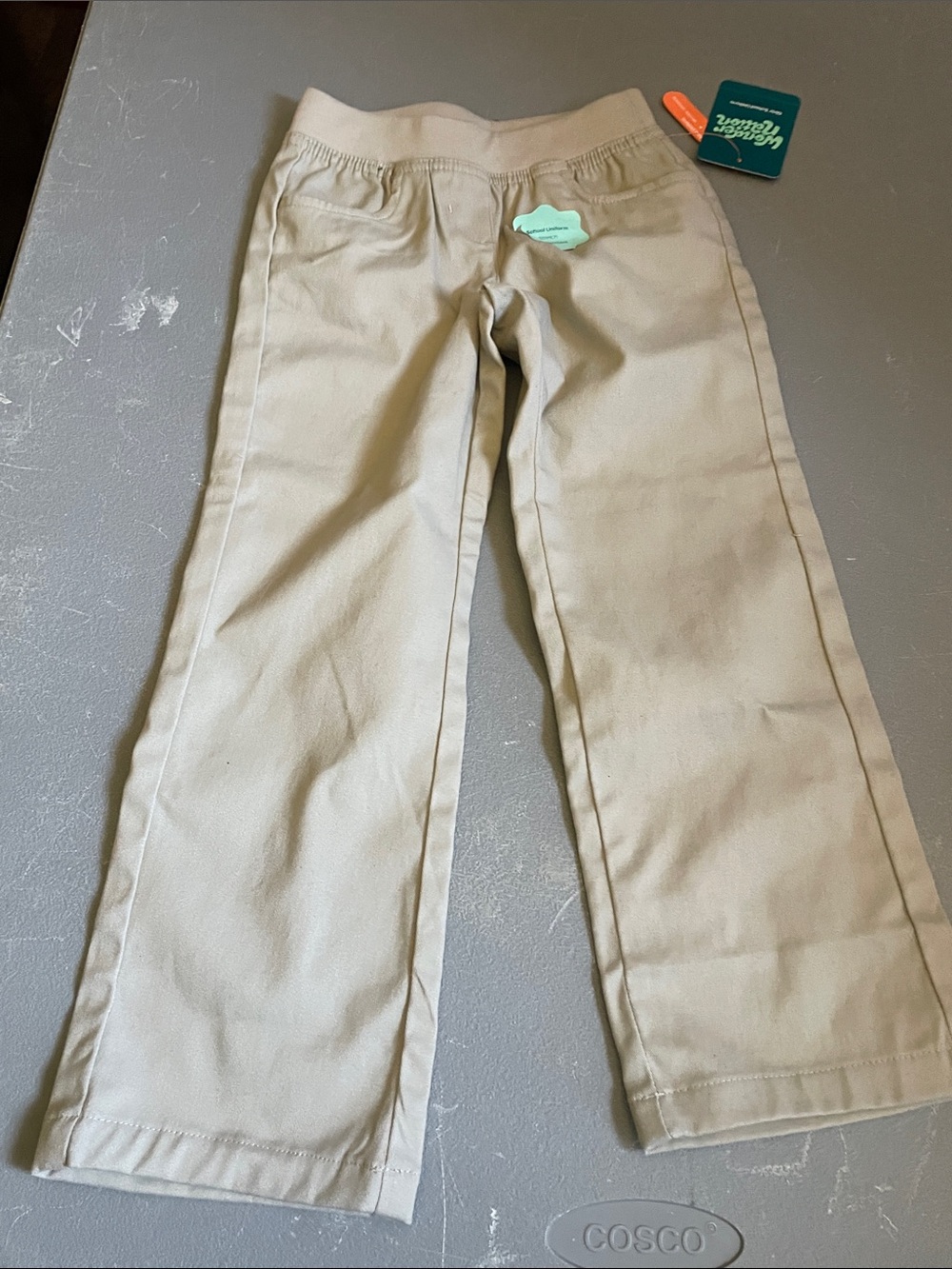 wonder nation Khaki Straight-Leg Kids Pants